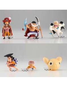 Pack 12 Figuras World Collectable Landscapes vol10 The Great Pirates 100 One Piece 7cm surtido