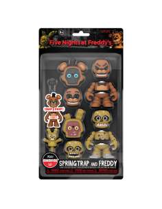 Bister 2 figuras Snaps Five Nights at Freddys Springtrap and Freddy