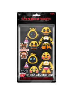 Bister 2 figuras Snaps Five Nights at Freddys Toy Chica and Nightmare Chica