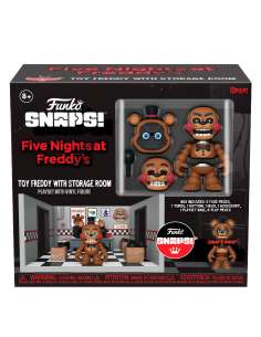 Figura playset Snaps Five Nights at Freddys Toy Freddy with Storage Room