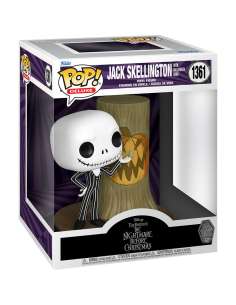 Figura POP Disney Deluxe Pesadilla Antes de Navidad 30th Anniversary Jack Skellington With Hallowen Door