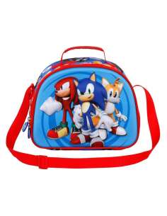 Bolsa portameriendas 3D Friends Sonic The Hedgehog