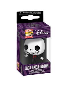 Llavero Pocket POP Disney Pesadilla Antes de Navidad 30th Anniversary Jack Skellington