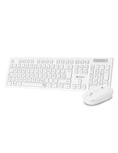 COMBO TECLADO RATON SUBBLIM BUSINESS SLIM SILENCIOSO INALAMBRICO 24G B