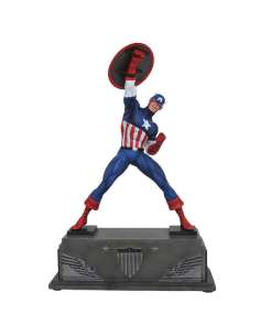 Estatua resina Capitan America Marvel 30cm
