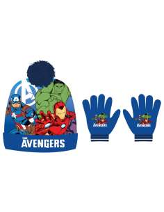 Set gorro y guantes Los Vengadores Avengers Marvel
