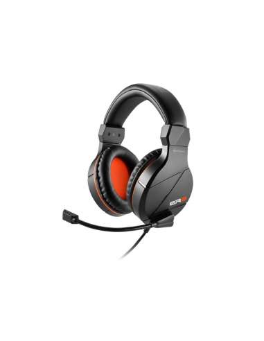 AURICULARES GAMING SHARKOON RUSH ER3 NEGRO MICROFONO ALAMBRICO