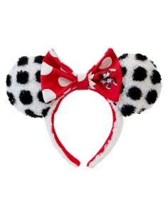 Diadema orejas Rocks the Dots Classic Minnie Mouse Disney Loungefly