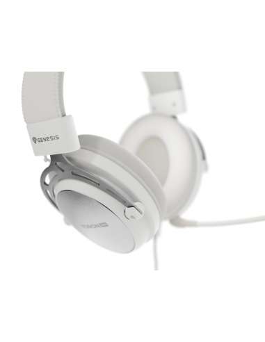 AURICULARES GAMING GENESIS TORON 301 BLANCO