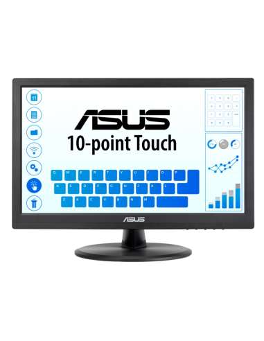 MONITOR ASUS VT168HR 156 WXGA LED TACTIL NEGRO