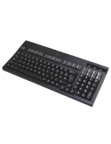 TECLADO USB POS 105 TECLAS NEGRO MUSTEK