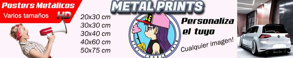 Metal Print Tamaño 30x30 cm